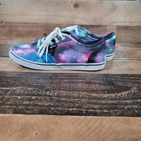 Vans Authentic Off The Wall Cosmic Galaxy Space Women's Skate Shoes US Size 6 - Picture 5 of 7